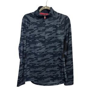 Vineyard Vines Performance Quarter Zip Pullover Golf Camo Sweater